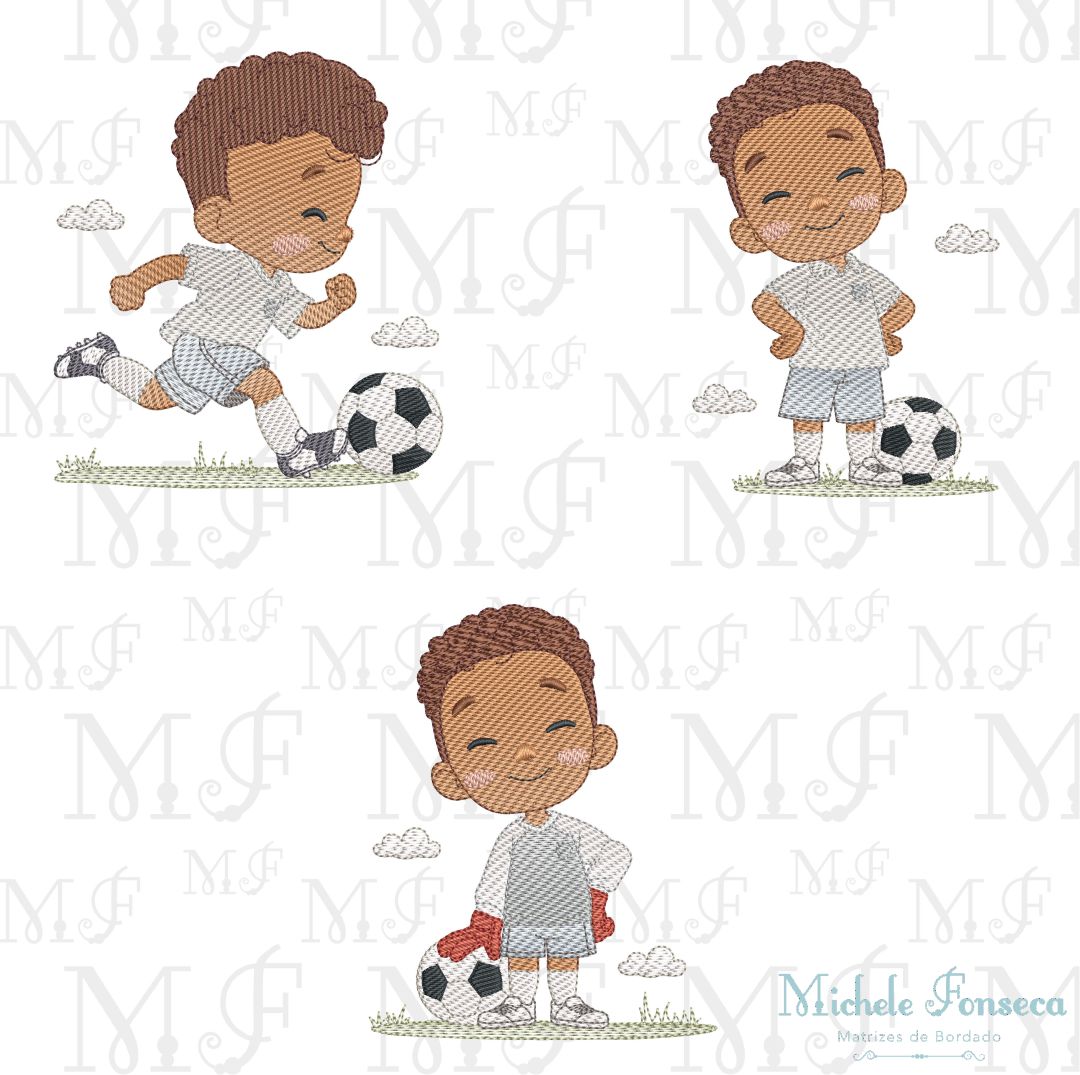 menino moreno futebol