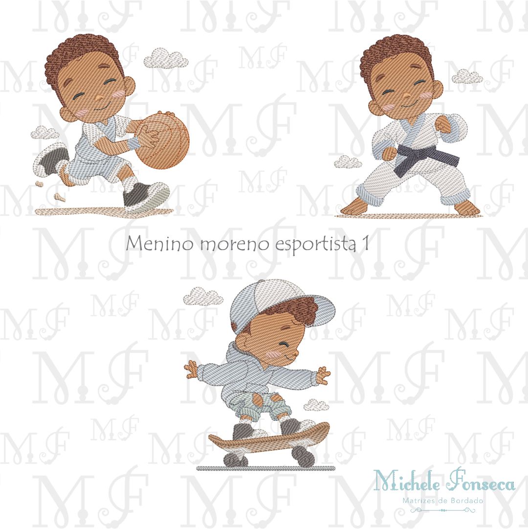 menino moreno esportista 1